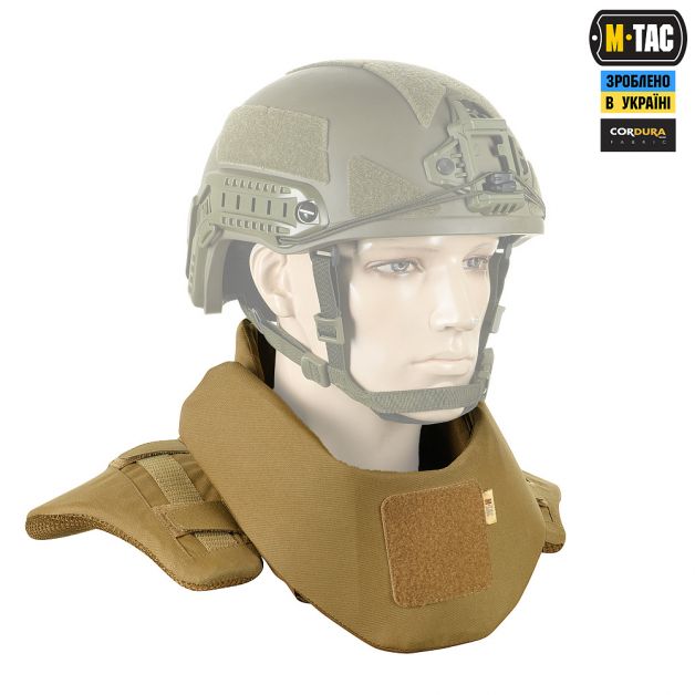 M-Tac Горжет с баллистическими пакетами 1 класс для Cuirass QRS Coyote