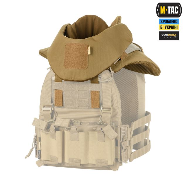 M-Tac Горжет с баллистическими пакетами 1 класс для Cuirass QRS Coyote