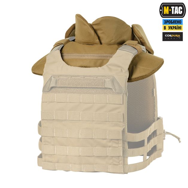 M-Tac Горжет с баллистическими пакетами 1 класс для Cuirass QRS Coyote