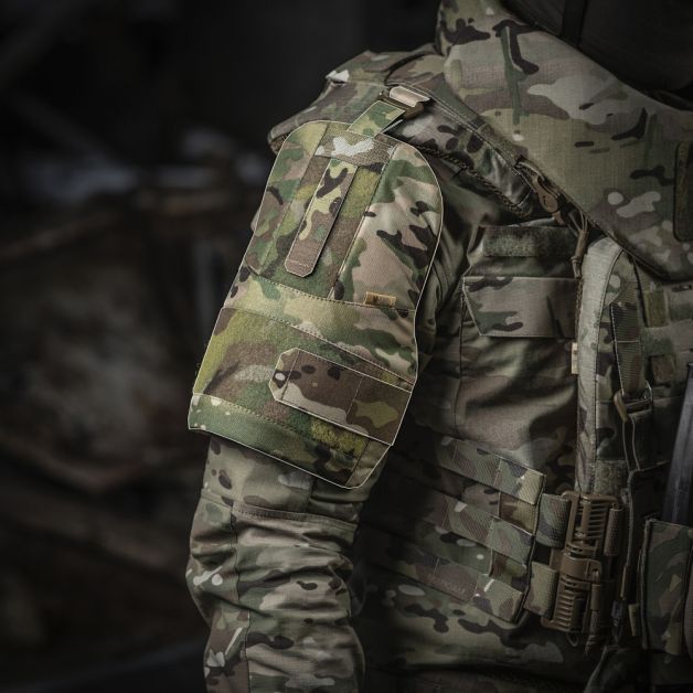 M-Tac плечовий захист з балістичними пакетами 1 клас для Cuirass QRS Multicam