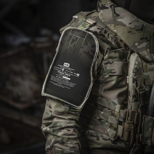 M-Tac плечовий захист з балістичними пакетами 1 клас для Cuirass QRS Multicam