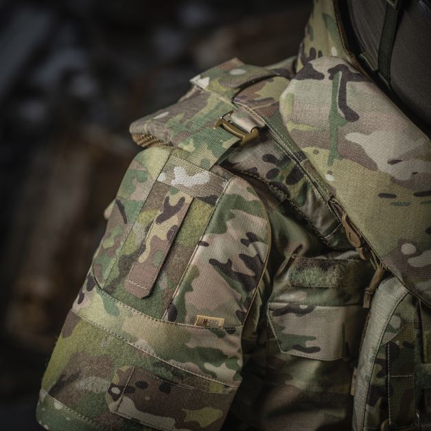 M-Tac плечовий захист з балістичними пакетами 1 клас для Cuirass QRS Multicam