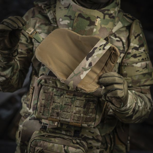 M-Tac плечовий захист з балістичними пакетами 1 клас для Cuirass QRS Multicam