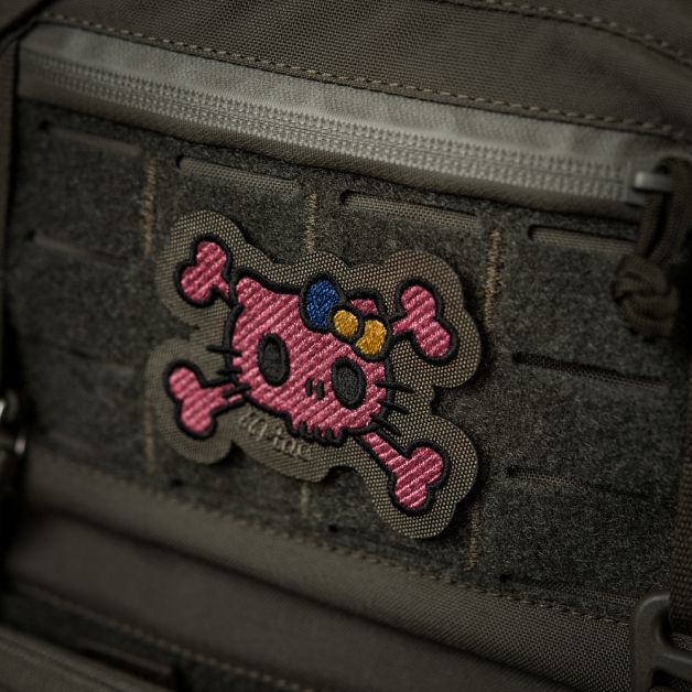M-Tac нашивка KITTY (вышивка) Pink/Ranger Green