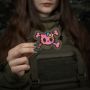 M-Tac нашивка KITTY (вышивка) Pink/Ranger Green
