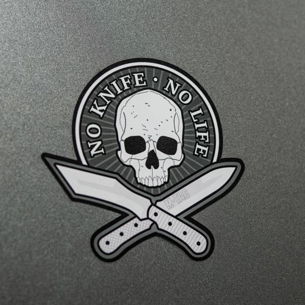 M-Tac наклейка No Knife - No Life светоотражающая 