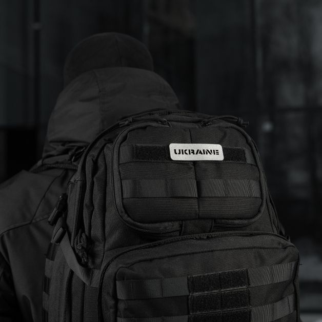 M-Tac нашивка Ukraine скрізна 25х80 Laser Cut світловідбиваюча 