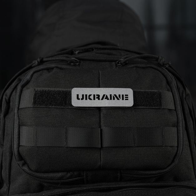 M-Tac нашивка Ukraine скрізна 25х80 Laser Cut світловідбиваюча 