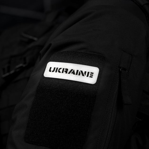 M-Tac нашивка Ukraine скрізна 25х80 Laser Cut світловідбиваюча 