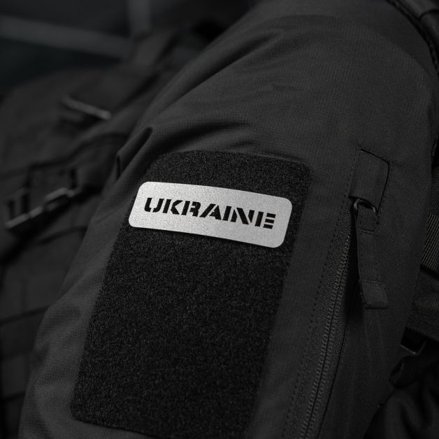 M-Tac нашивка Ukraine скрізна 25х80 Laser Cut світловідбиваюча 