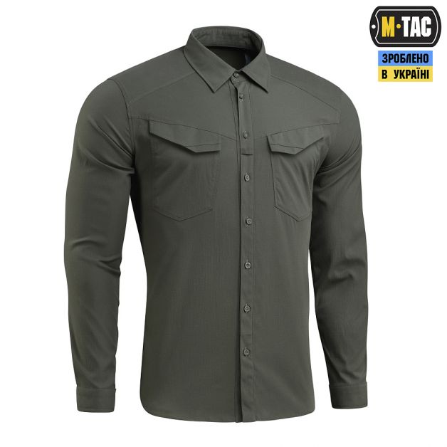 M-Tac рубашка Aggressor Flex Army Olive
