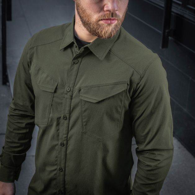 M-Tac рубашка Aggressor Flex Army Olive