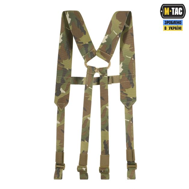 M-Tac ремені плечові для тактичного пояса Elite Multicam