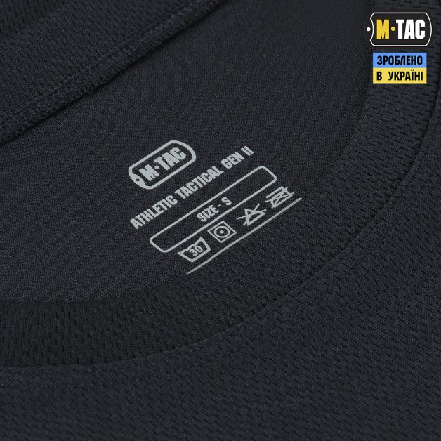 M-Tac футболка потоотводящая Athletic Tactical Gen.2 Dark Navy Blue