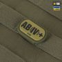 M-Tac MOLLE Patch група крові AB (IV) + PVC Ranger Green