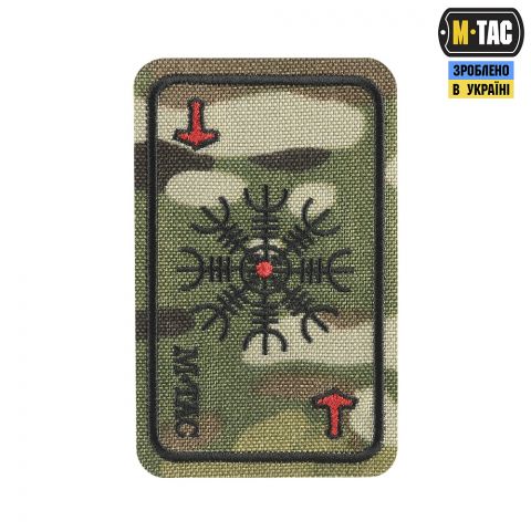 M-Tac нашивка карта Шолом Жаху (вишивка) Multicam