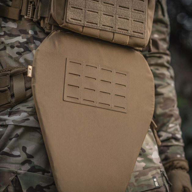 M-Tac фартук противоосколочный с баллистическим пакетом 1А Laser Cut XL Coyote
