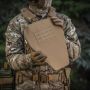 M-Tac фартук противоосколочный с баллистическим пакетом 1А Laser Cut XL Coyote