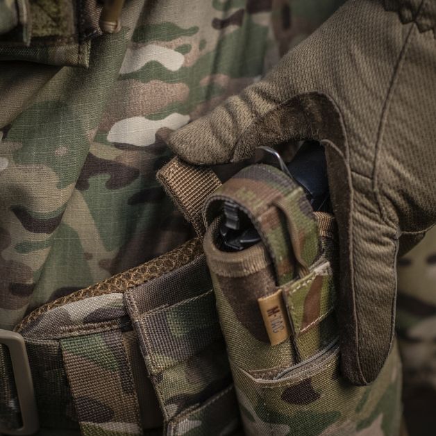 M-Tac кобура универсальная Elite Left Multicam
