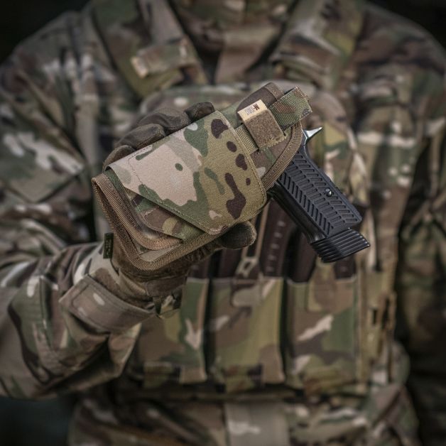 M-Tac кобура универсальная Elite Left Multicam