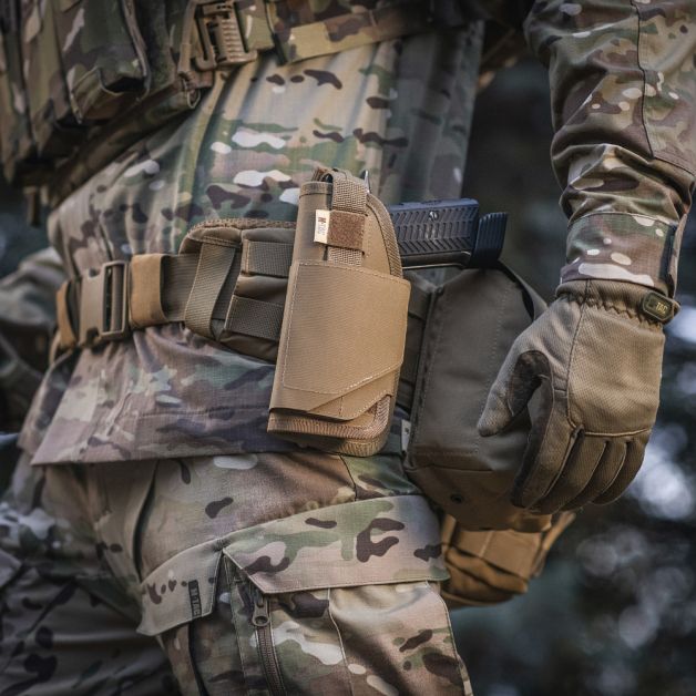 M-Tac кобура универсальная Elite Left Coyote