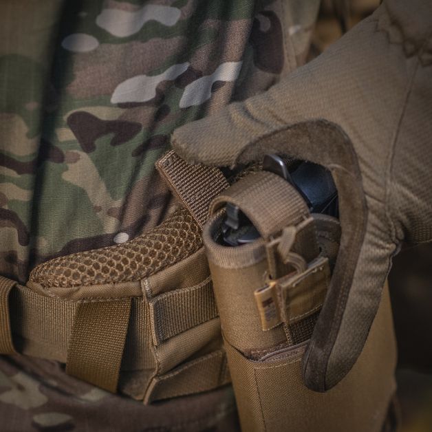 M-Tac кобура универсальная Elite Left Coyote