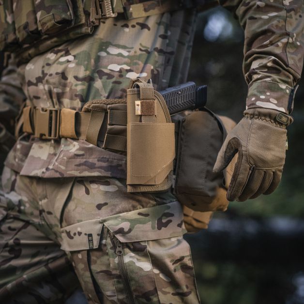 M-Tac кобура универсальная Elite Left Coyote