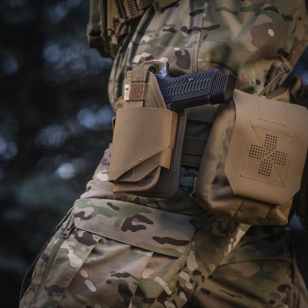 M-Tac кобура универсальная Elite Left Coyote