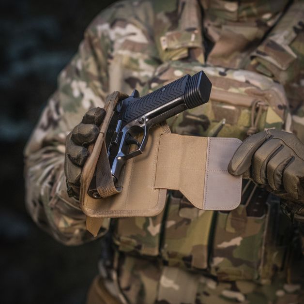 M-Tac кобура универсальная Elite Left Coyote
