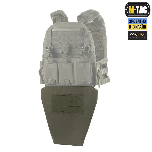 M-Tac фартук противоосколочный с баллистическим пакетом 1А Laser Cut Ranger Green