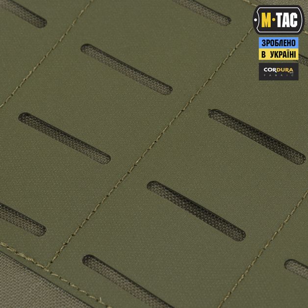 M-Tac фартук противоосколочный с баллистическим пакетом 1А Laser Cut Ranger Green
