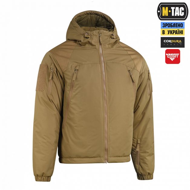 M-Tac куртка зимняя Alpha Gen.III Pro Coyote Brown