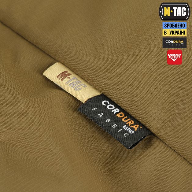 M-Tac куртка зимняя Alpha Gen.III Pro Coyote Brown