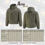 M-Tac куртка зимова Alpha Gen.IV НГУ Dark Olive