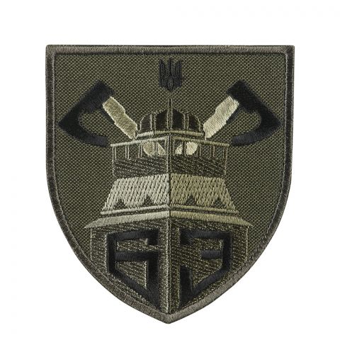 Шеврон 63 ОМБр олива