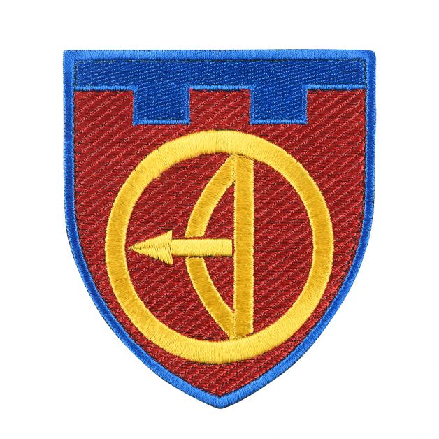 Шеврон 112 Бригада ТРО кольоровий