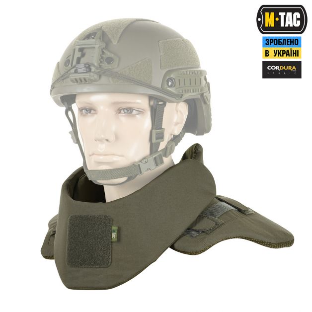 M-Tac Горжет с баллистическими пакетами 1 класс для Cuirass QRS Ranger Green