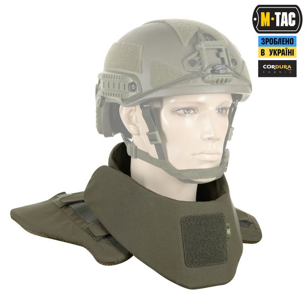 M-Tac Горжет с баллистическими пакетами 1 класс для Cuirass QRS Ranger Green