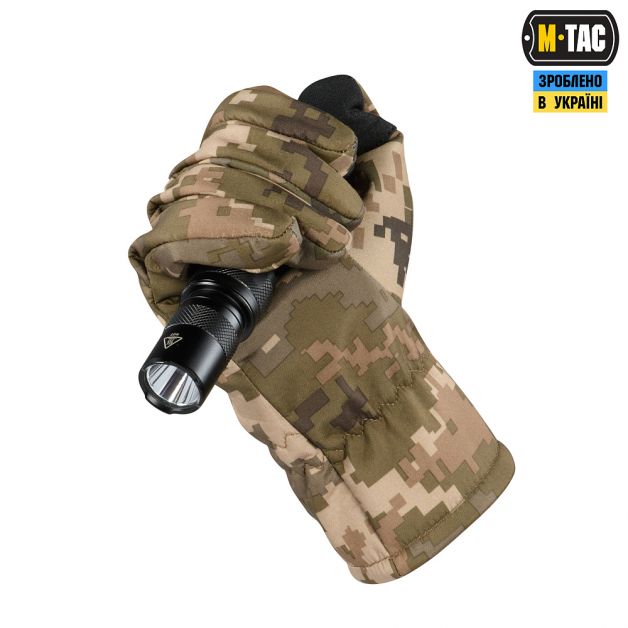 M-Tac перчатки демисезонные Soft Shell ММ14