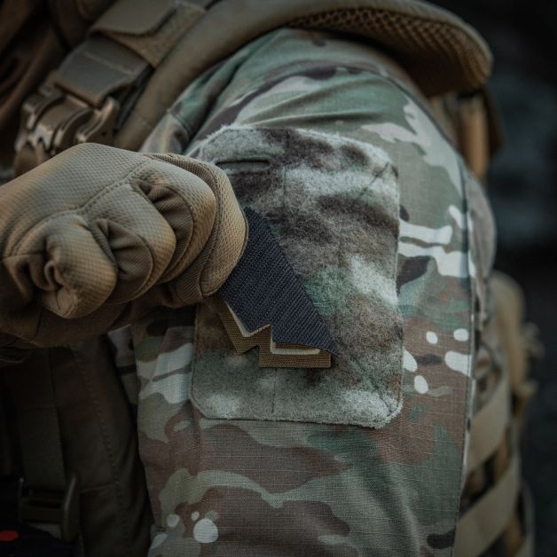 M-Tac нашивка Paramedic (вишивка) Coyote