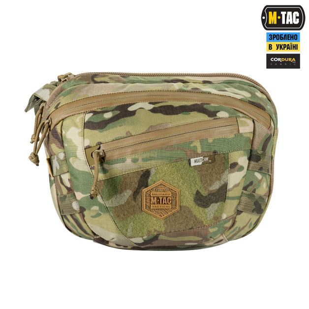 M-Tac сумка Sphaera Hardsling Bag Large с липучкой Elite Multicam