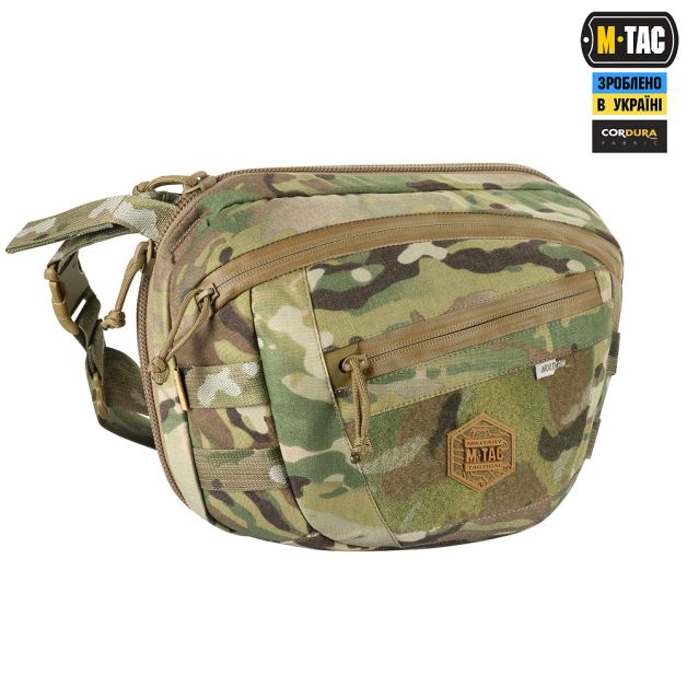 M-Tac сумка Sphaera Hardsling Bag Large с липучкой Elite Multicam