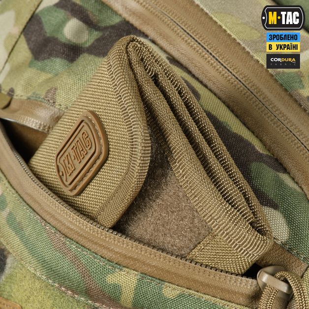 M-Tac сумка Sphaera Hardsling Bag Large с липучкой Elite Multicam