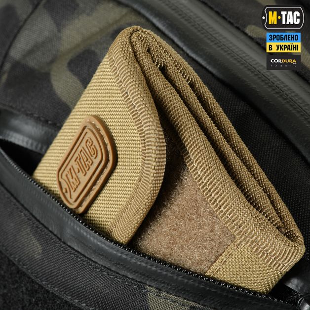 M-Tac сумка Sphaera Hex Hardsling Bag Large с липучкой Elite Multicam Black/Black