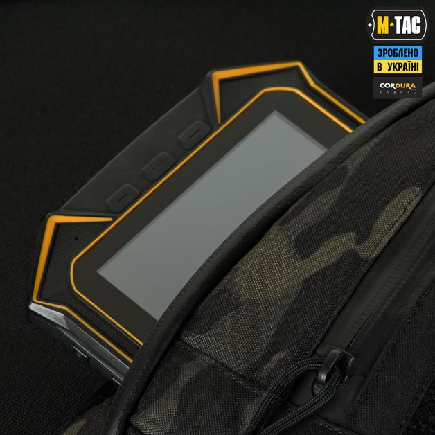 M-Tac сумка Sphaera Hex Hardsling Bag Large с липучкой Elite Multicam Black/Black