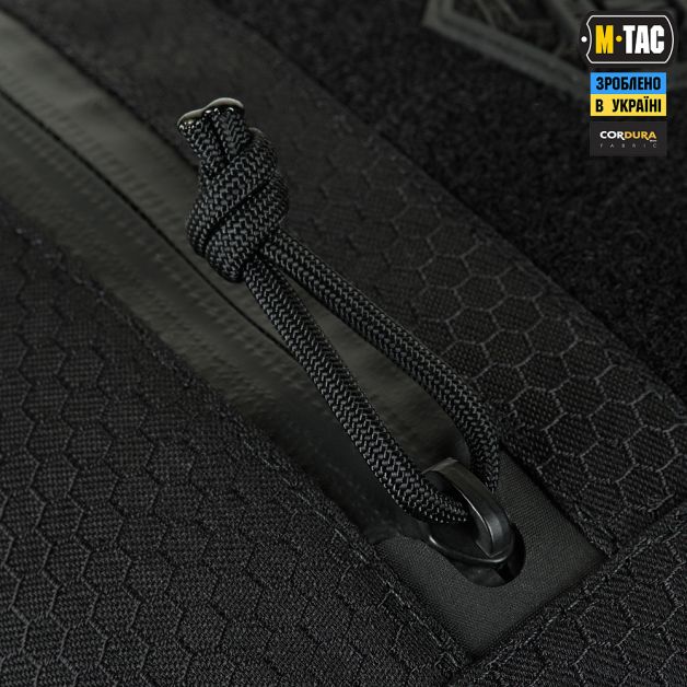 M-Tac сумка Sphaera Hex Hardsling Bag Large с липучкой Elite Black