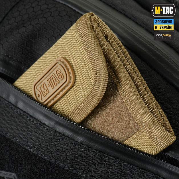 M-Tac сумка Sphaera Hex Hardsling Bag Large с липучкой Elite Black
