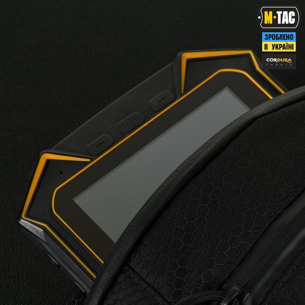 M-Tac сумка Sphaera Hex Hardsling Bag Large с липучкой Elite Black