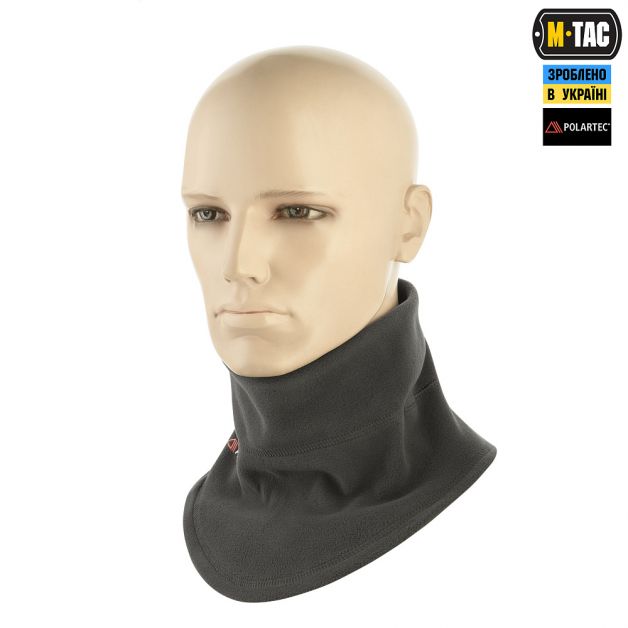 M-Tac шарф-труба анатомический Polartec Dark Grey