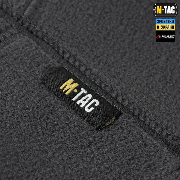 M-Tac шарф-труба анатомический Polartec Dark Grey